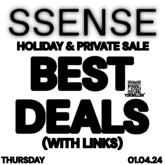 Best Deals From This Season's SSENSE Sale (WITH LINKS) - January 2024