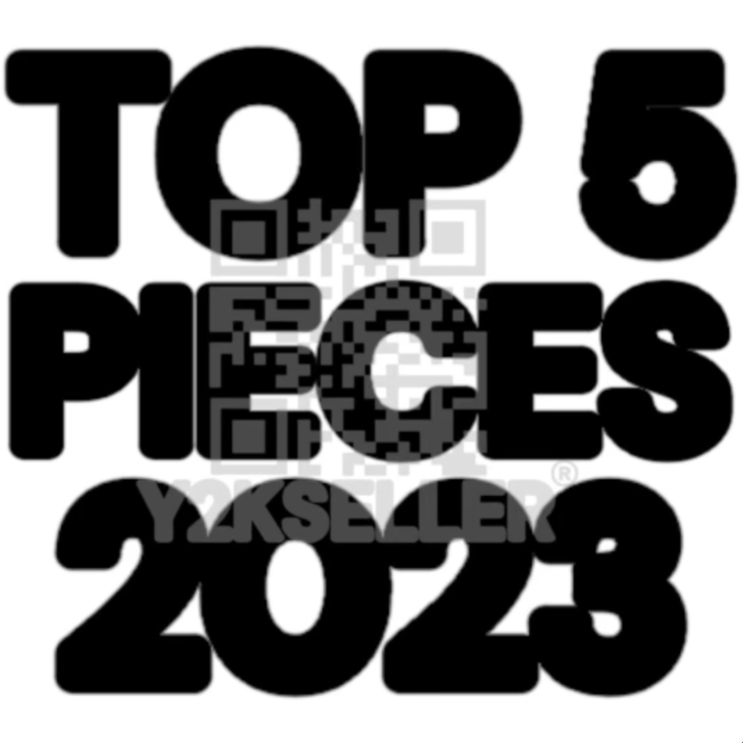 Y2KSELLER TOP 5 PIECES OF 2023