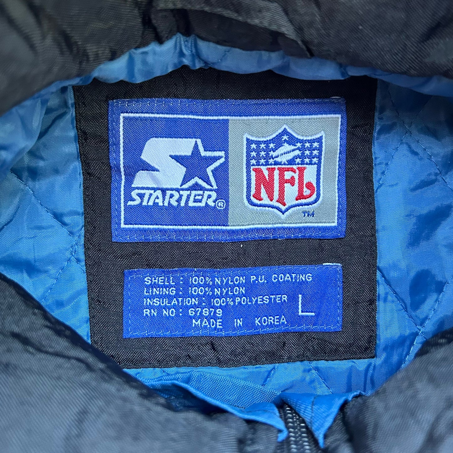 Vintage Buffalo Bills Half Zip Starter Jacket