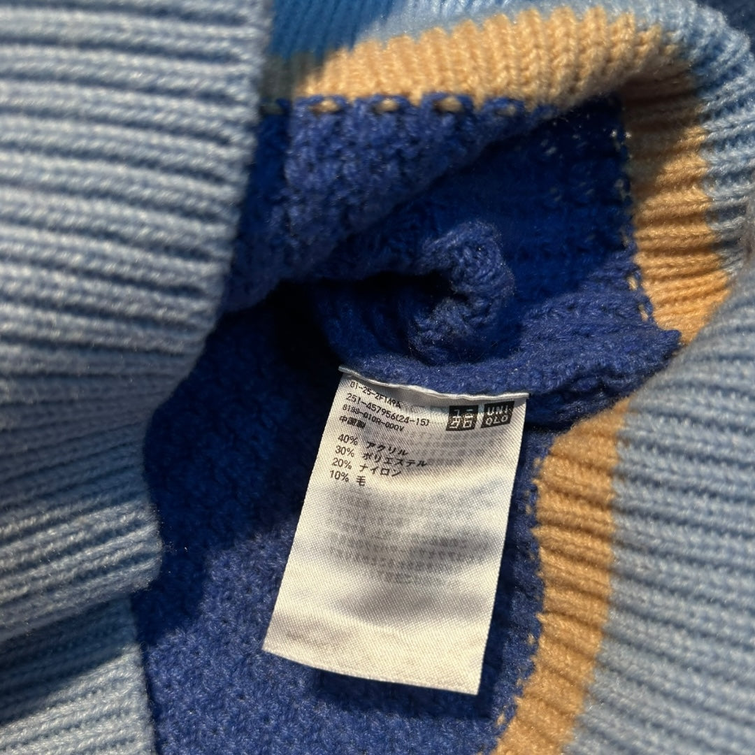 Marni x Uniqlo V-Neck Sweater Royal Blue