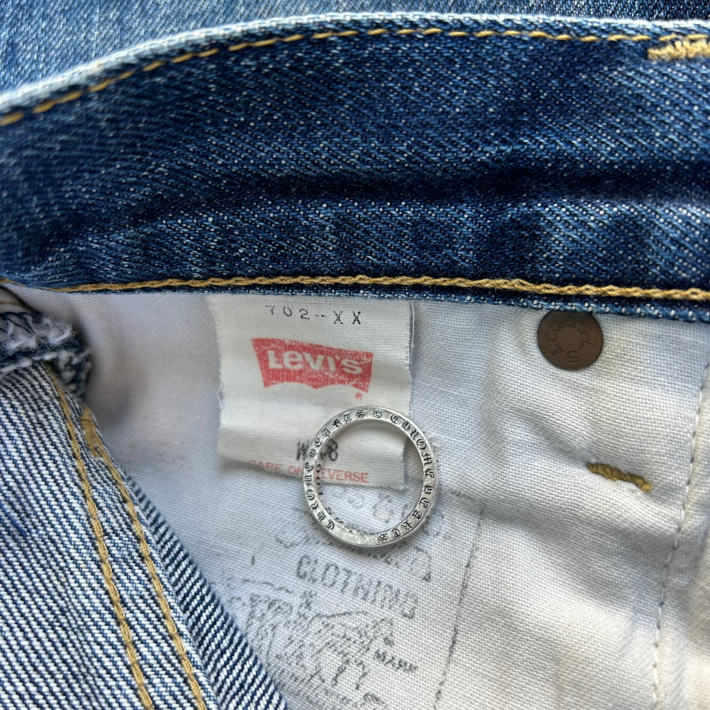 Vintage Levi's 702XX Big E Jeans