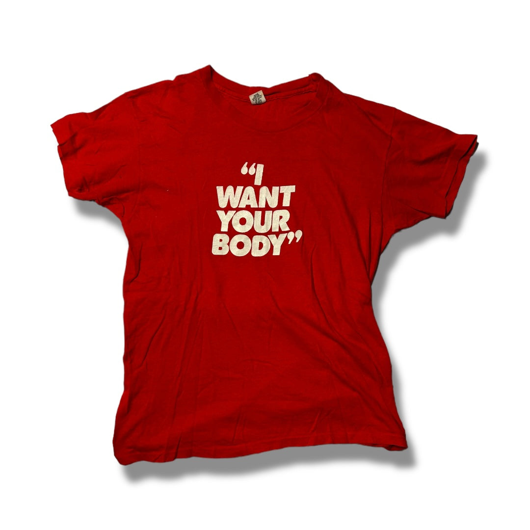 Vintage I Want Your Body Tee
