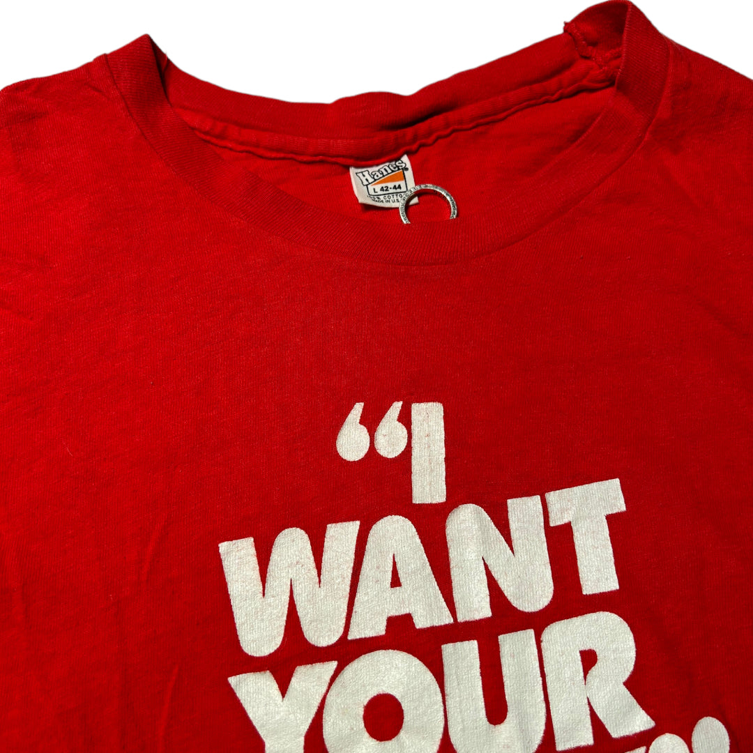 Vintage I Want Your Body Tee
